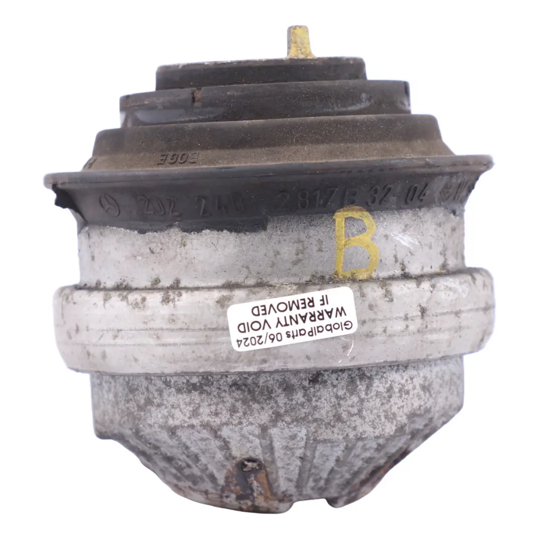 Mount Mercedes W210 Engine Suspension Bushing Right to Engine with Part number A2032400617 Engine Mount Mercedes W210 Engine Suspension Bushing Right - SKU A2032400617 - Part number A2032400617