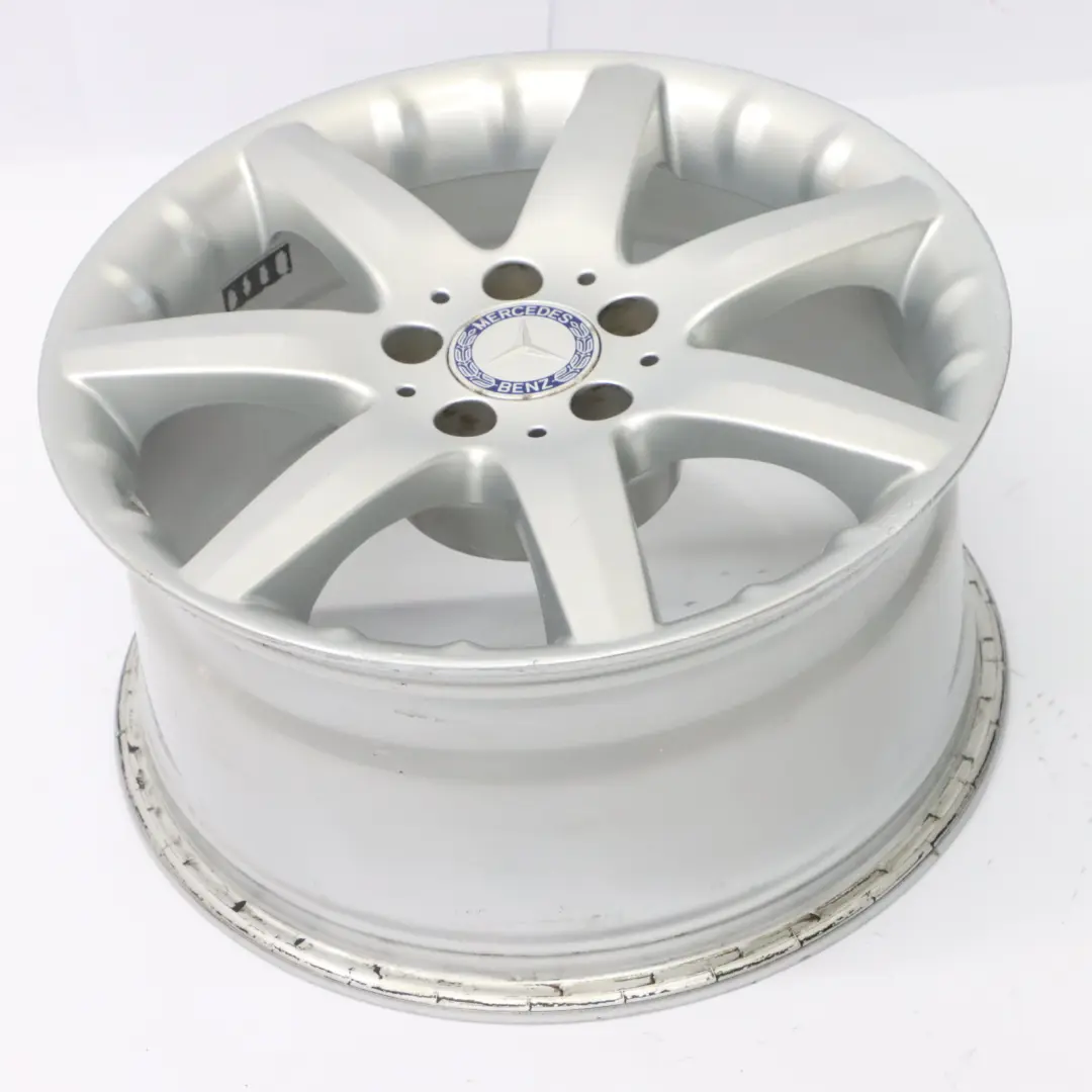 7-Speichen-Hinterradfelge 17" 8,5J ET:34 für Mercedes CL203 mit Teilenummer A2034012402 Mercedes CL203 7-Speichen-Hinterradfelge 17" 8,5J ET:34 - SKU A2034012402-2 - Teilenummer A2034012402