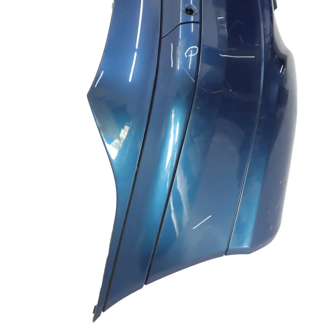 Bumper Trim Panel Cover Jaspis Blue Metallic - 345 to Mercedes CL203 Rear with Part number A2038851225 Mercedes CL203 Rear Bumper Trim Panel Cover Jaspis Blue Metallic - 345 - SKU A2038851225-JAS2 - Part number A2038851225