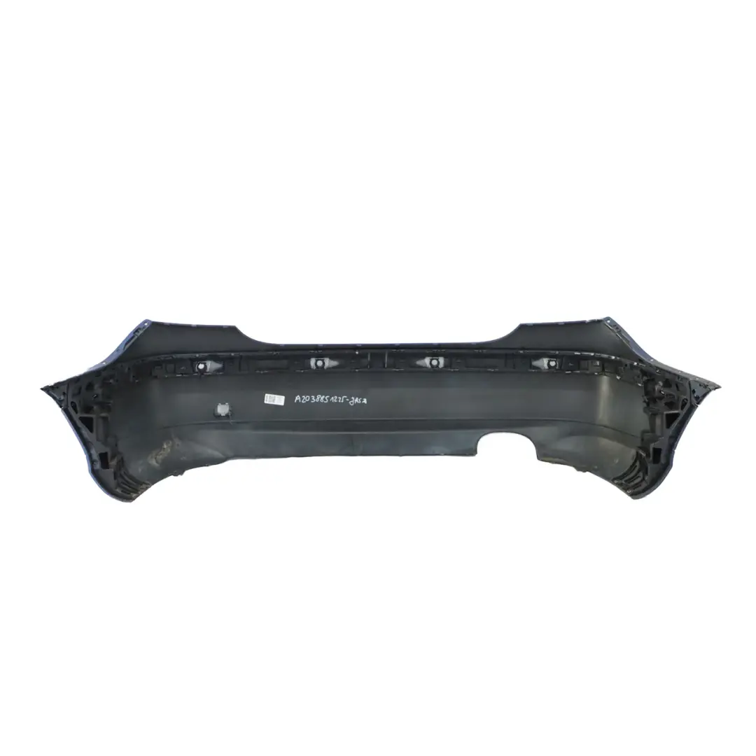 Mercedes CL203 Zderzak Tylny Osłona Jaspis Blue Niebieski Metalik - 345 - SKU A2038851225-JAS2 - Numer Części A2038851225