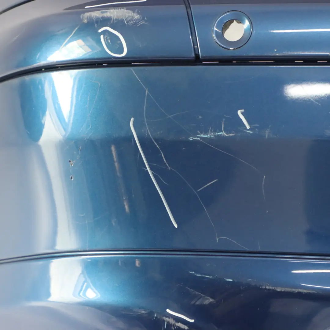 Bumper Trim Panel Cover Jaspis Blue Metallic - 345 to Mercedes CL203 Rear with Part number A2038851225 Mercedes CL203 Rear Bumper Trim Panel Cover Jaspis Blue Metallic - 345 - SKU A2038851225-JAS2 - Part number A2038851225