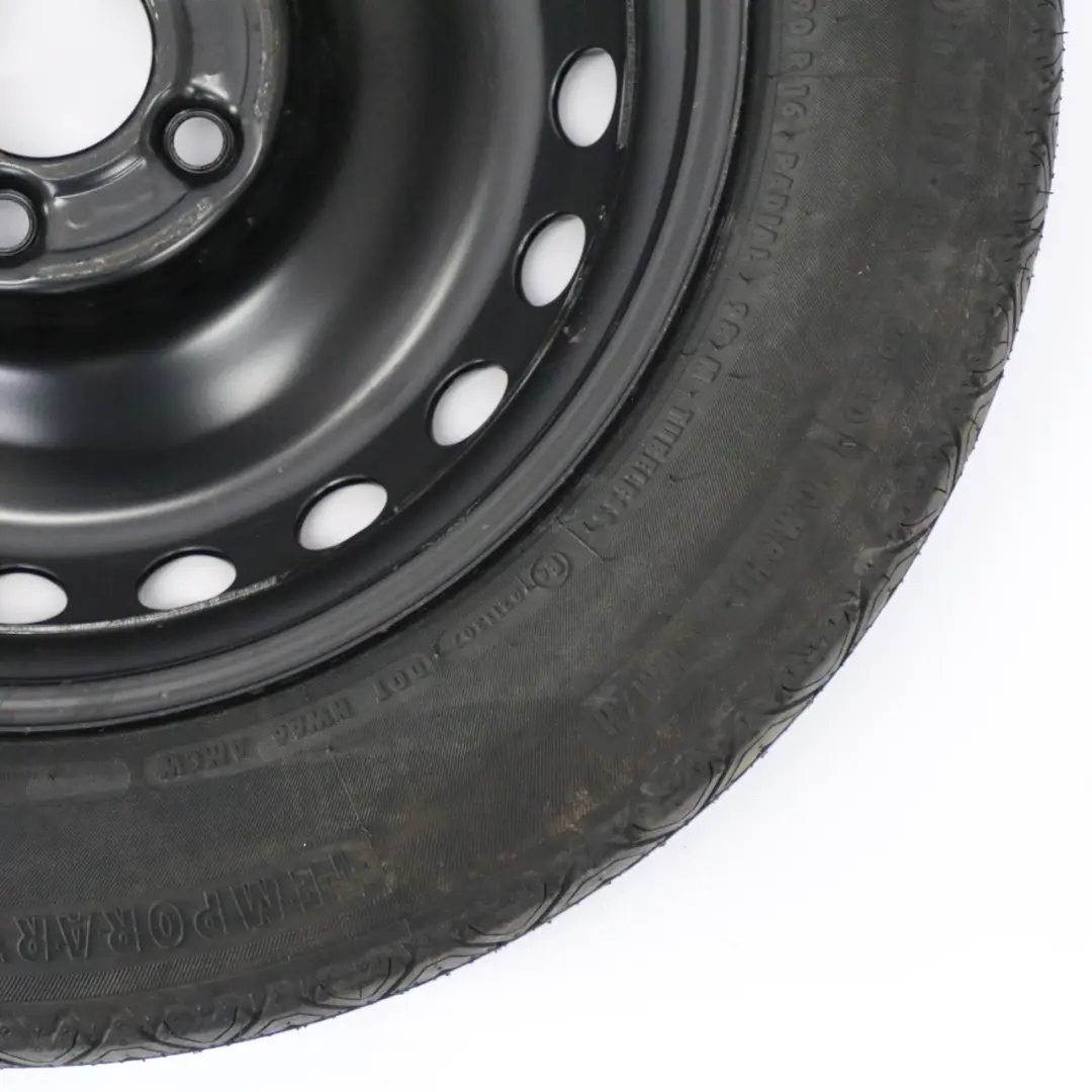 Spare Wheel Steel Tyre Continental R16 125/90 Mercedes W204 - SKU A2044000302-2 - Part number A2044000302