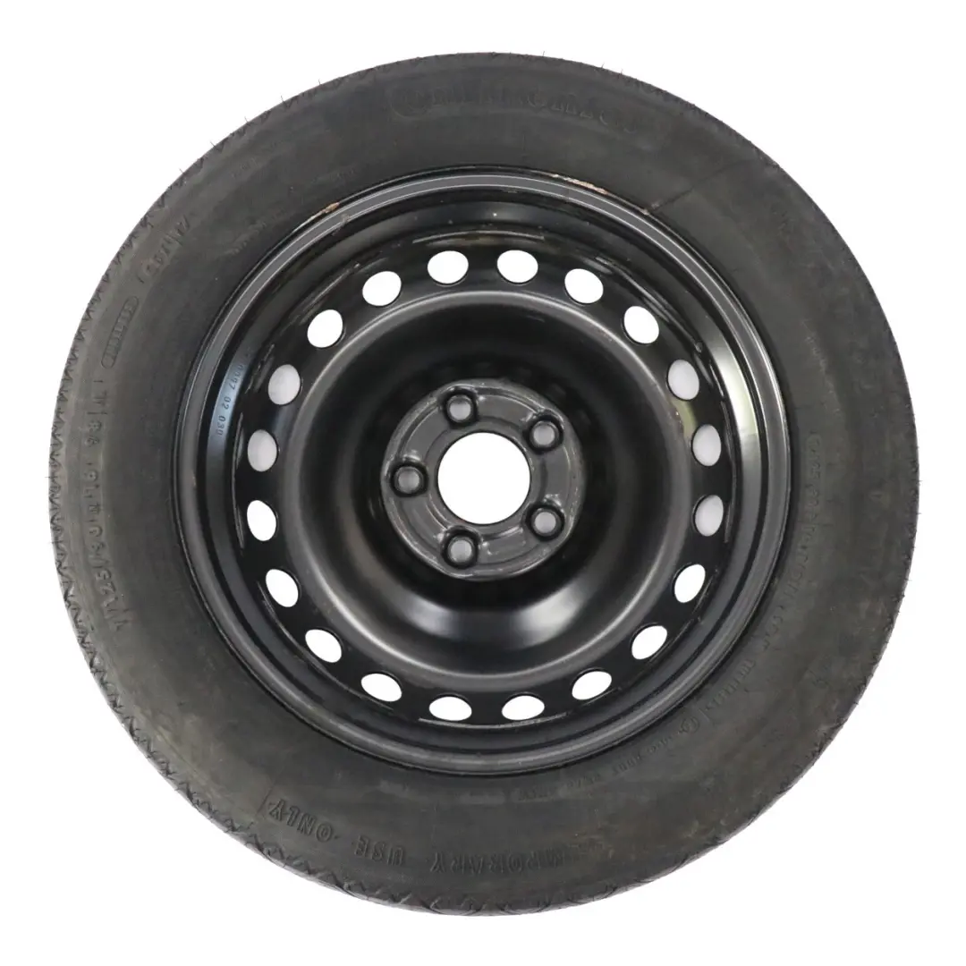 Ersatzrad Stahlreifen Continental R16 125/90 für Mercedes W204 mit Teilenummer A2044000302 Mercedes W204 Ersatzrad Stahlreifen Continental R16 125/90 - SKU A2044000302-2 - Teilenummer A2044000302