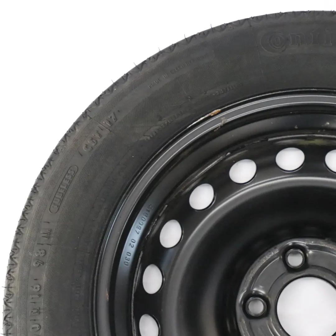 Spare Wheel Steel Tyre Continental R16 125/90 Mercedes W204 - SKU A2044000302-2 - Part number A2044000302
