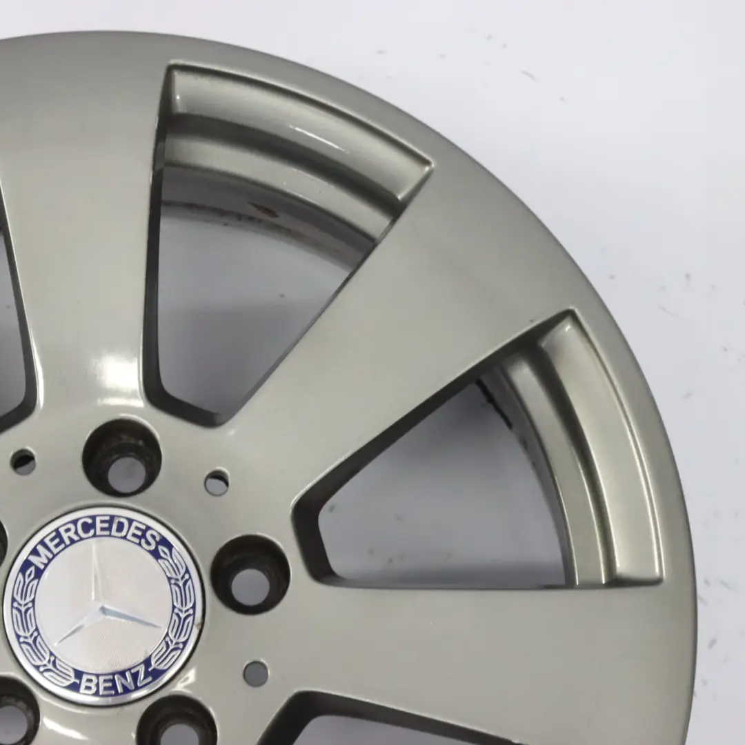Mercedes W204 Grey Alloy Wheel Rim 16" 7 Hole ET:43 7J - SKU A2044011102-7 - Part number A2044011102