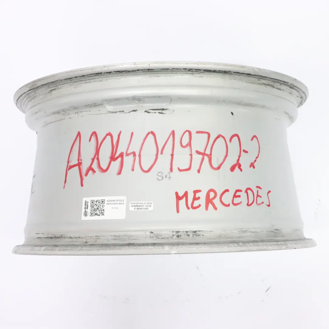 Mercedes W204 cerchio posteriore lega 17" 8.5J ET:58 5 doppie razze - SKU A2044019702-2 - Numero di parte A2044019702