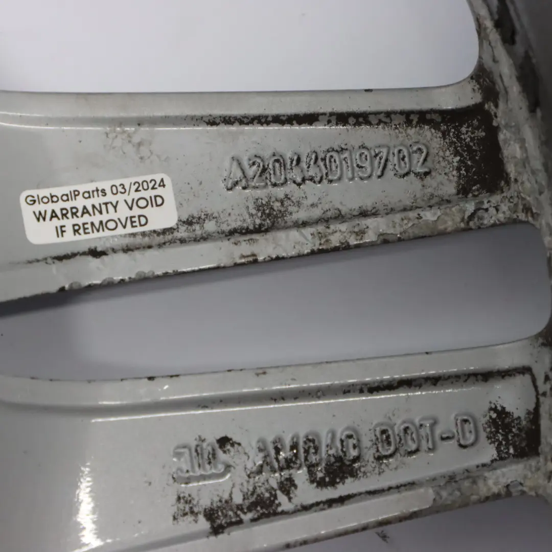 Mercedes W204 Jante arrière alliage 17" 8.5J ET:58 5 Double rayon - SKU A2044019702-2 - Numéro de pièce A2044019702