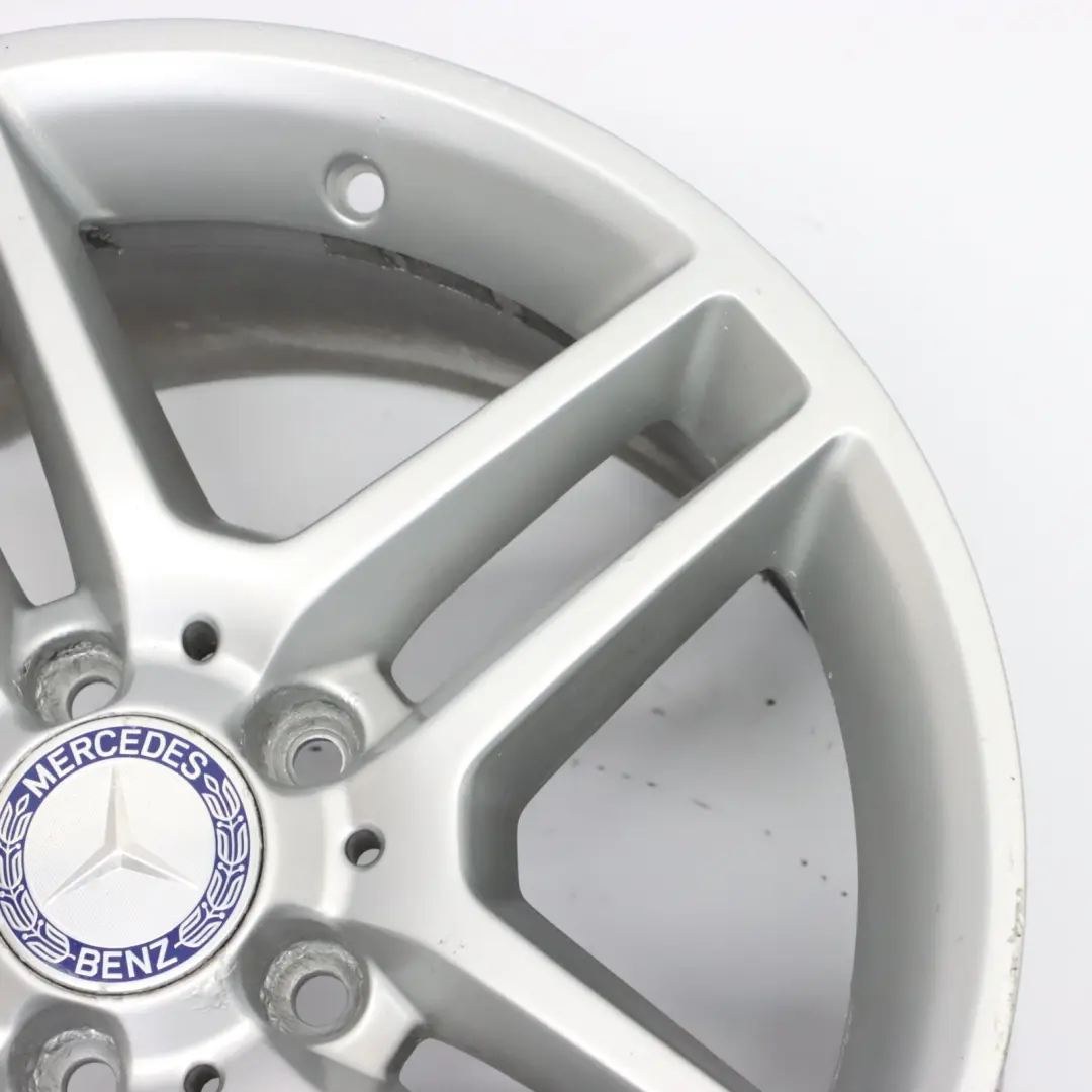 Hinter rad felge 17" 8.5J ET:58 5 Doppel speiche Mercedes W204 - SKU A2044019702-2 - Teilenummer A2044019702
