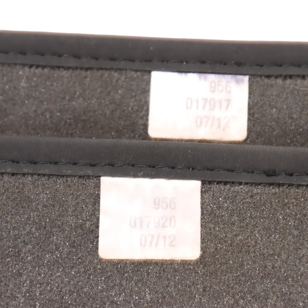 Mercedes W204 Floor Mats AMG Interior Front Rear Cover Black Set - SKU A2046800204 - Part number A2046800204