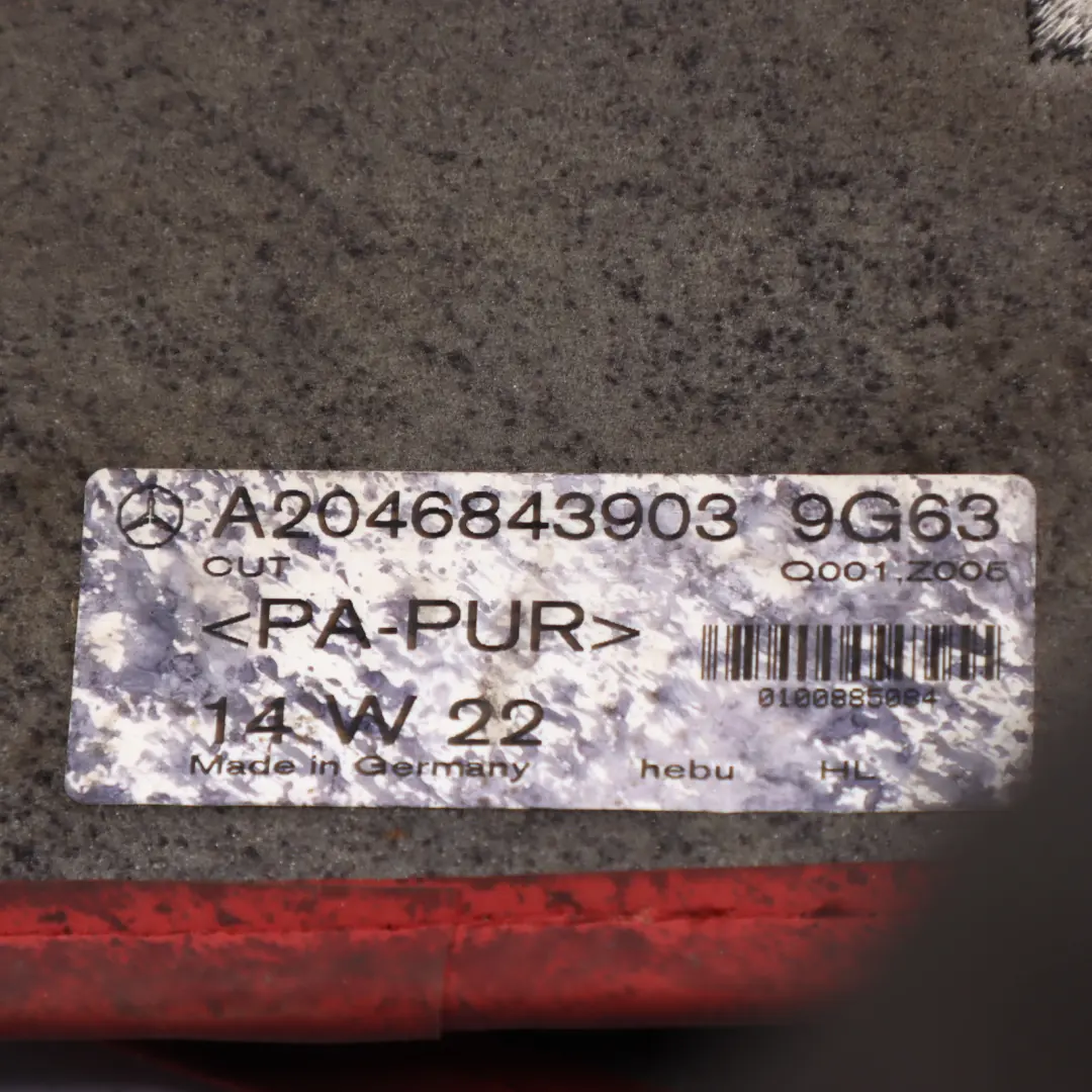 Floor Mats AMG Interior Front Rear Cover Black Red Border Set to Mercedes C204 C207 with Part number A2046807304 Mercedes C204 C207 Floor Mats AMG Interior Front Rear Cover Black Red Border Set - SKU A2046807304-1 - Part number A2046807304