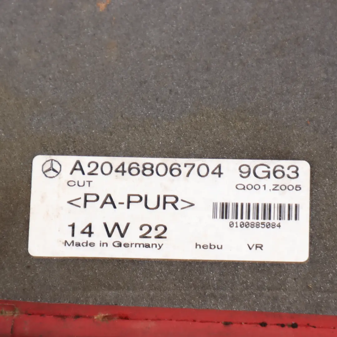 Floor Mats AMG Interior Front Rear Cover Black Red Border Set to Mercedes C204 C207 with Part number A2046807304 Mercedes C204 C207 Floor Mats AMG Interior Front Rear Cover Black Red Border Set - SKU A2046807304-1 - Part number A2046807304