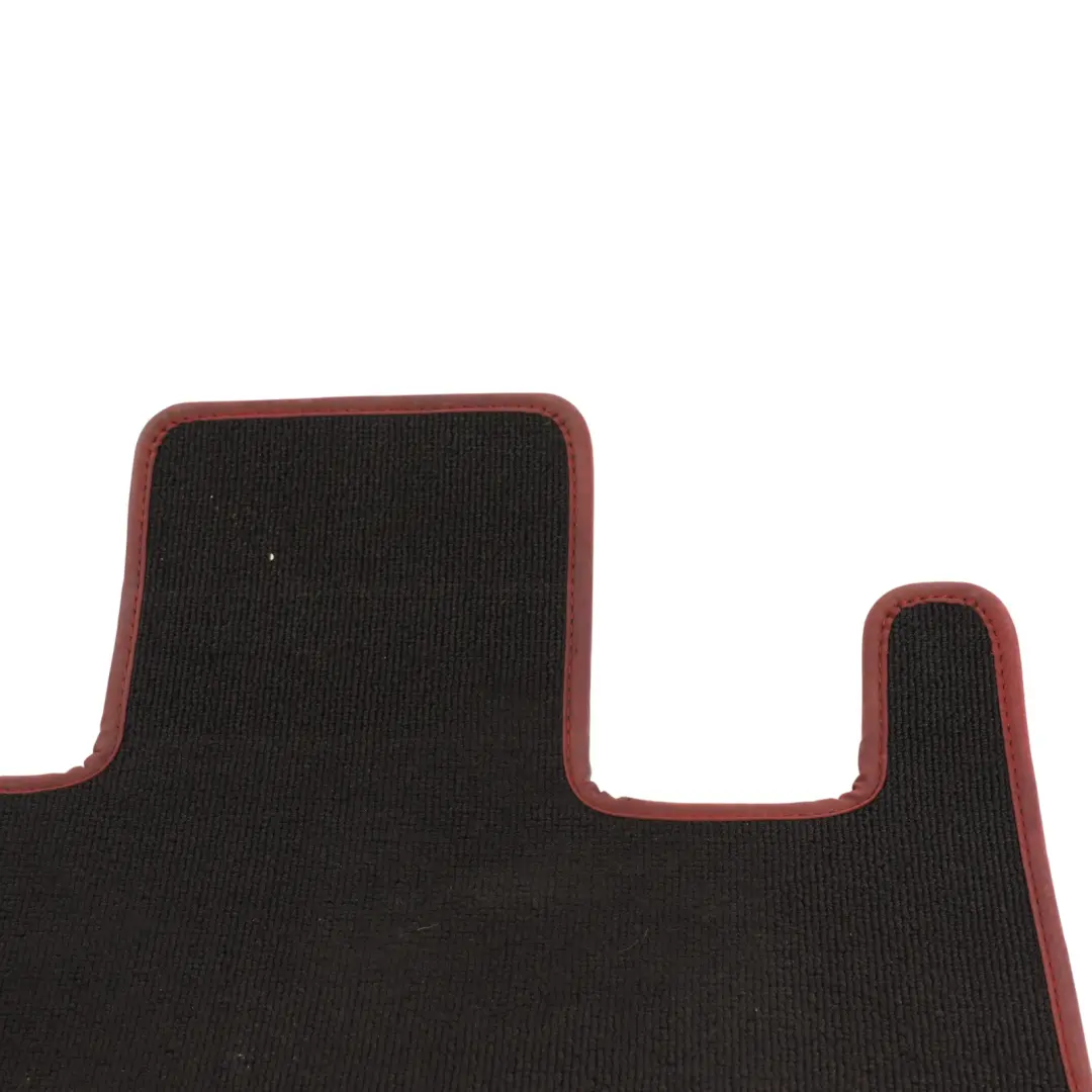 Floor Mats AMG Interior Front Rear Cover Black Red Border Set to Mercedes C204 C207 with Part number A2046807304 Mercedes C204 C207 Floor Mats AMG Interior Front Rear Cover Black Red Border Set - SKU A2046807304-1 - Part number A2046807304
