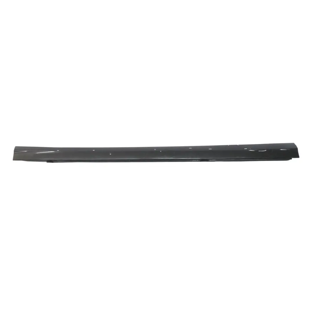 Mercedes W204 Side Skirt Cover Door Sill Panel Right O/S Obsidian Black - 197 - SKU A2046981454-OB2 - Part number A2046981454