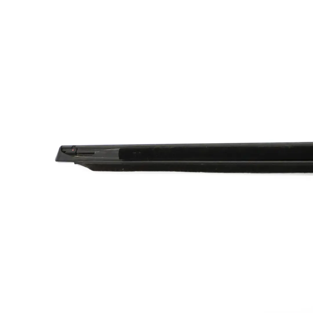 Mercedes W204 Rear Door Window Strip Trim Right O/S Rail Black - SKU A2047351665-1 - Part number A2047351665