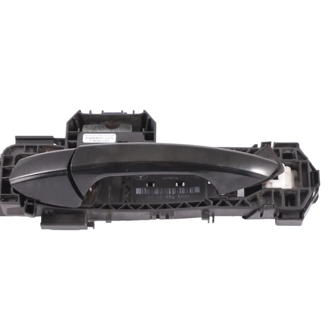 W117 Maniglia Porta Esterna Kosmos Nero-191 Anteriore Sinistra per Mercedes con numero di parte A2047602534 Mercedes W117 Maniglia Porta Esterna Kosmos Nero-191 Anteriore Sinistra - SKU A2047602534-KB - Numero di parte A2047602534