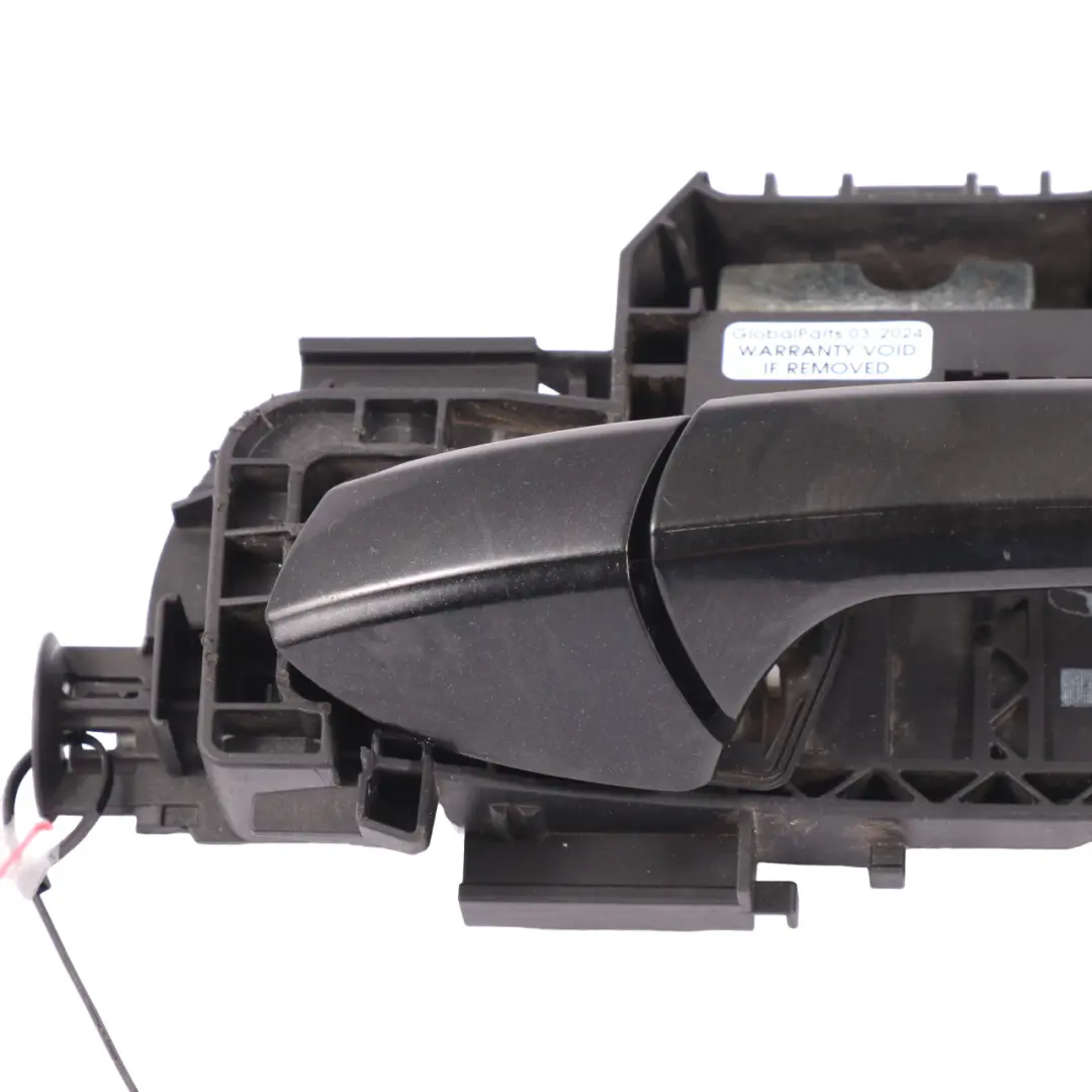 W117 Grab Handle Door Outside Kosmos Black-191 Front Left N/S to Mercedes with Part number A2047602534 Mercedes W117 Grab Handle Door Outside Kosmos Black-191 Front Left N/S - SKU A2047602534-KB - Part number A2047602534