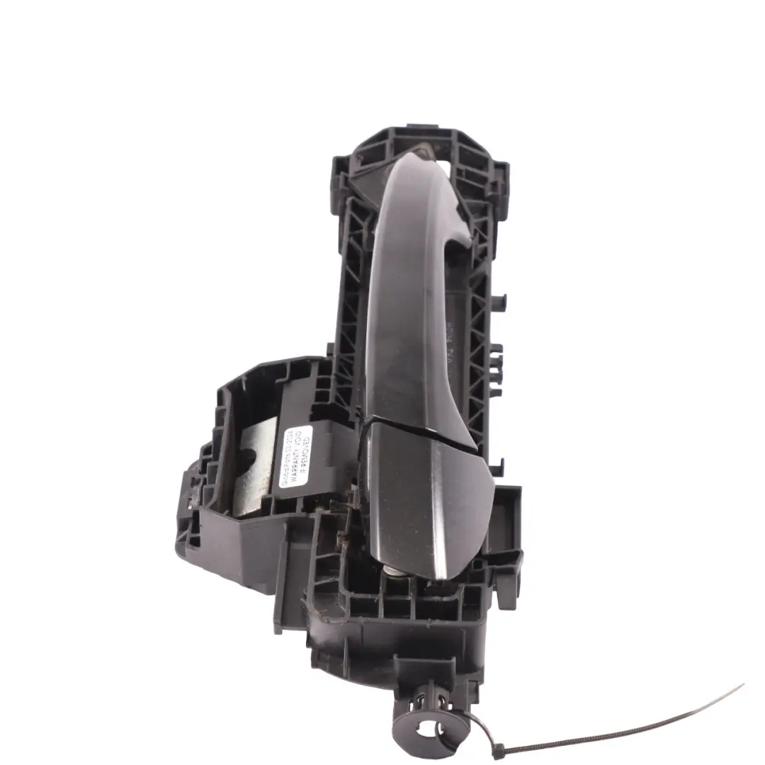 Mercedes W117 Grab Handle Door Outside Kosmos Black-191 Front Left N/S - SKU A2047602534-KB - Part number A2047602534