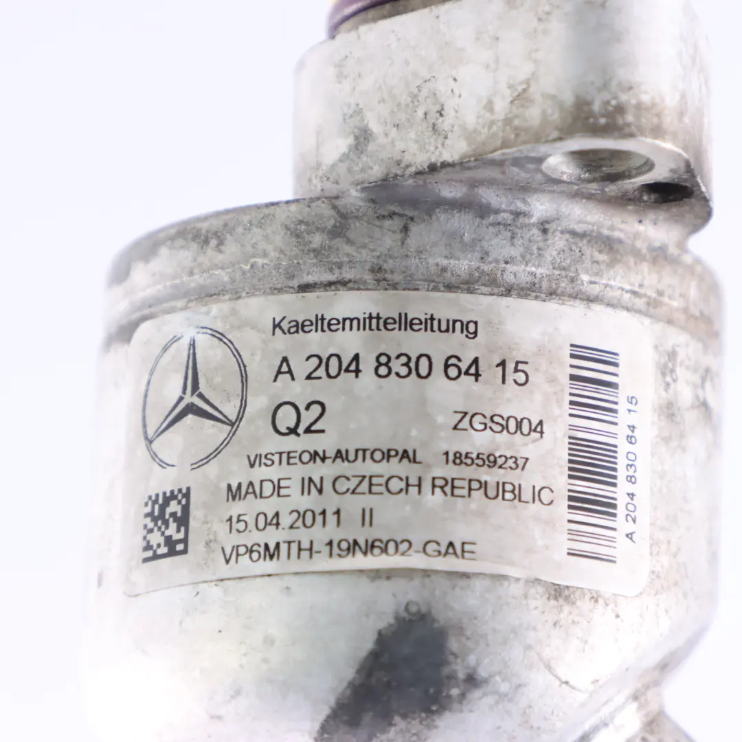 Air Conditioning Pipe Mercedes W204 C207 Refrigerant A/C Hose Line - SKU A2048306415 - Part number A2048306415
