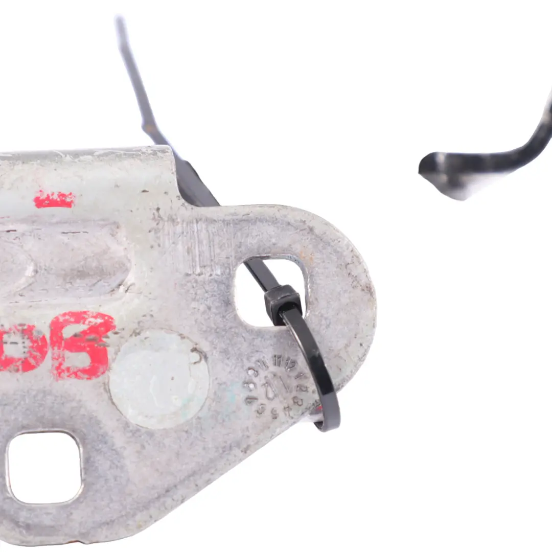  Hood Bonnet Hinge Mercedes W204 Coupe Left N/S Hood Opener Obsidian Black - 197 - SKU A2048800128-OB - Part number A2048800128