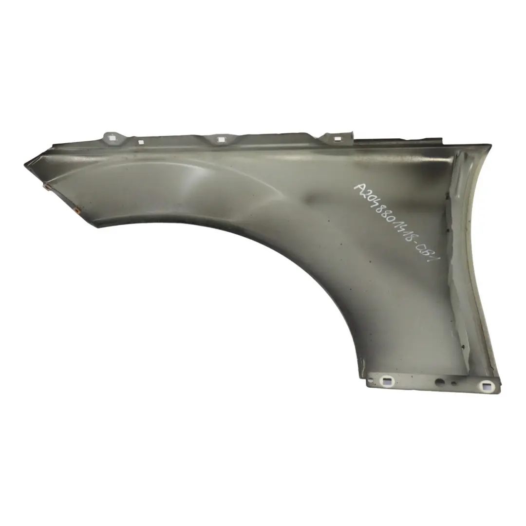 Mercedes W204 Side Wing Panel Front Right O/S Fender Obsidian Black - 197 - SKU A2048801418-OB1 - Part number A2048801418