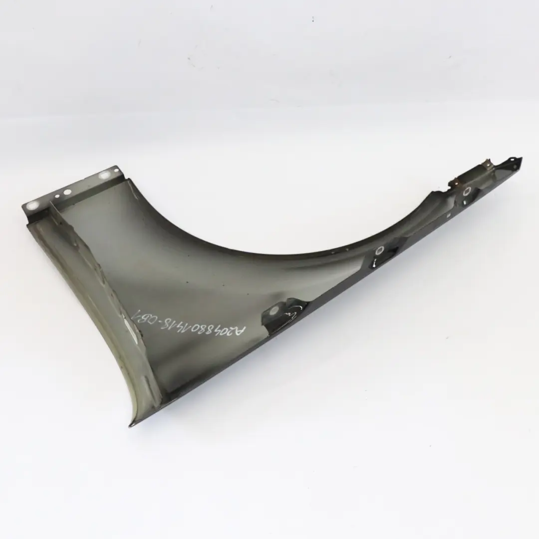 Mercedes W204 Side Wing Panel Front Right O/S Fender Obsidian Black - 197 - SKU A2048801418-OB1 - Part number A2048801418