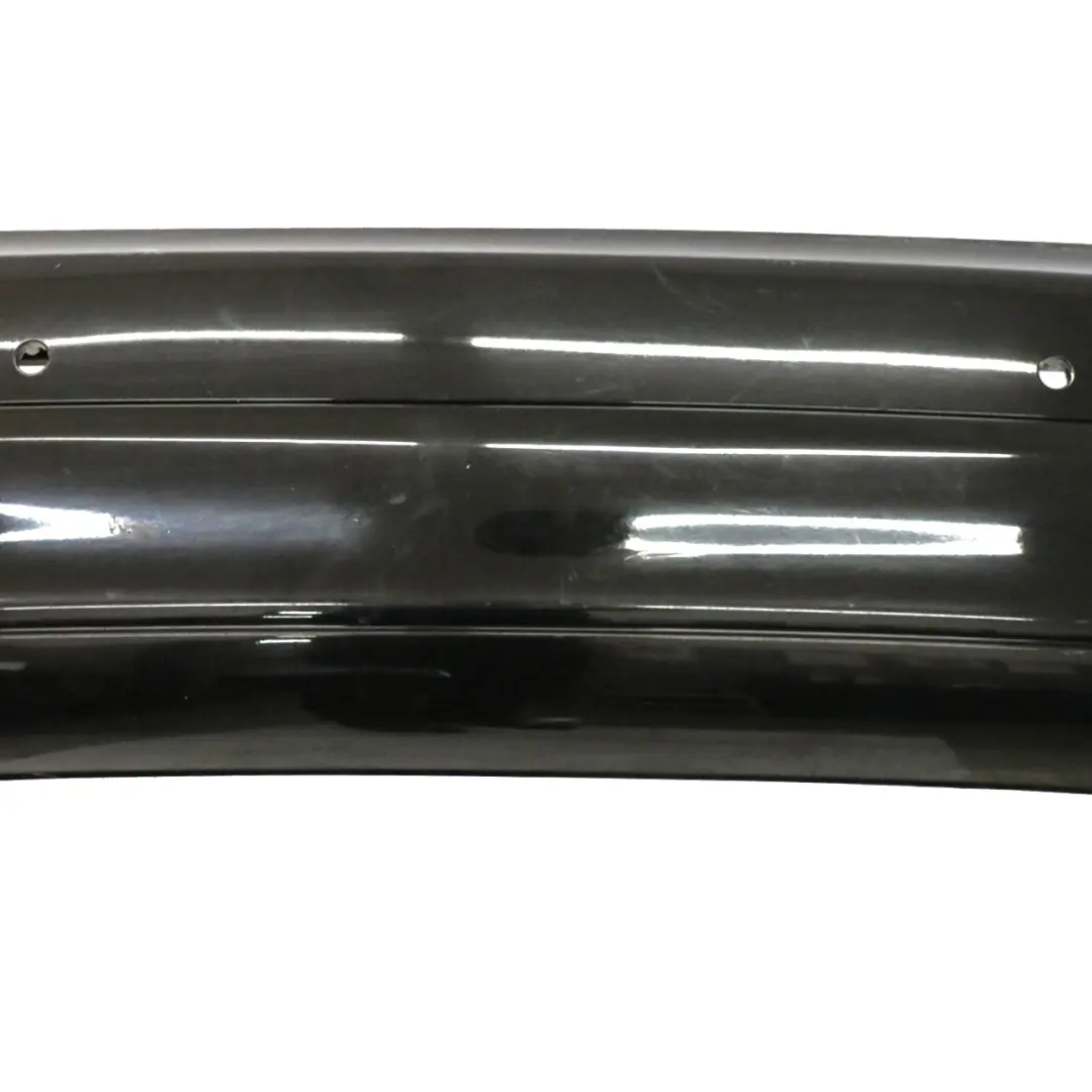 Mercedes W204 Rear Bumper Trim Panel Covering Obsidian Black Metallic - 197 - SKU A2048805940-OB - Part number A2048805940