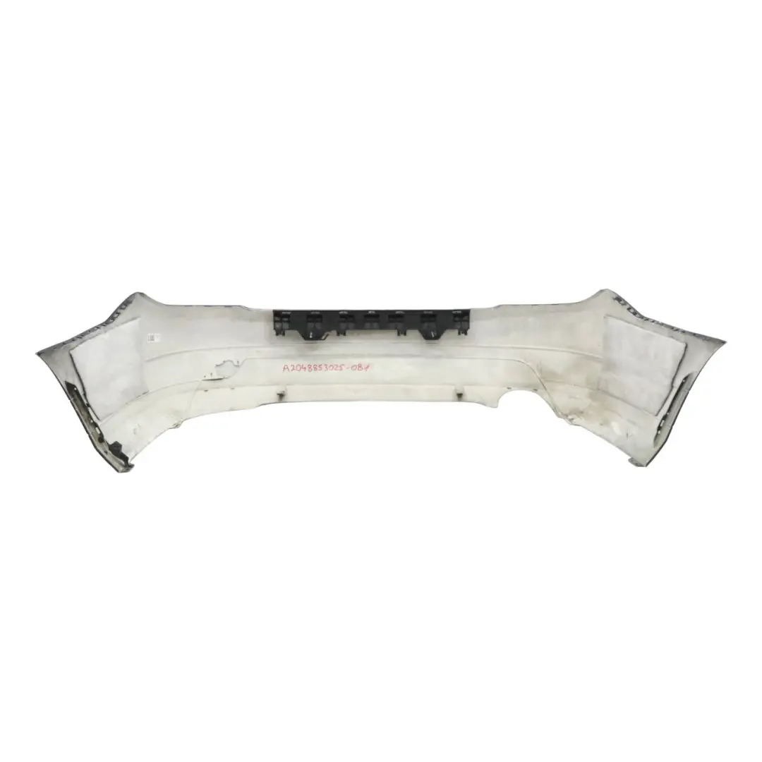 Mercedes W204 Rear Bumper Trim Panel AMG Obsidian Black Metallic - 197 - SKU A2048853025-OB1 - Part number A2048853025