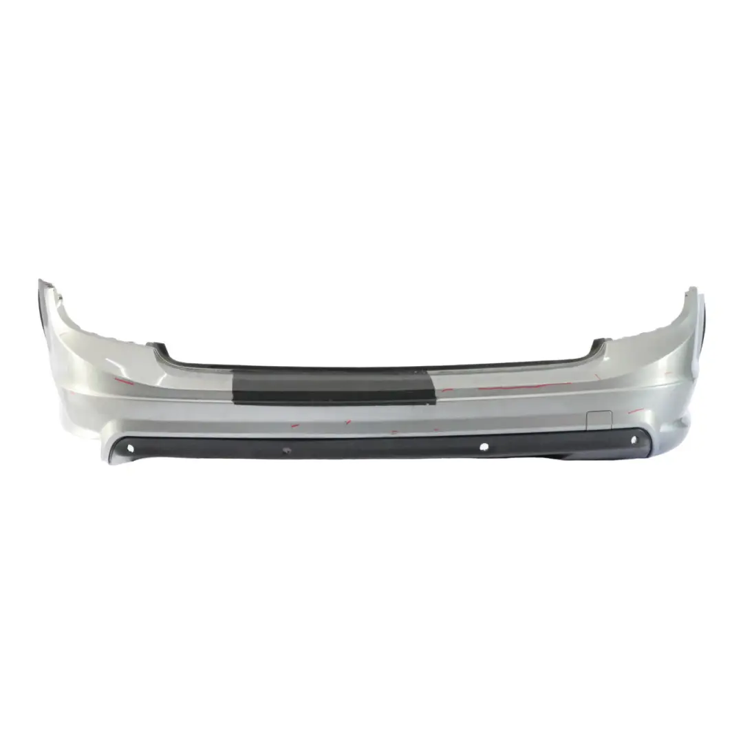 Bumper Trim Panel Cover Palladium Silver Metallic - 792 to Mercedes S204 Rear with Part number A2048853325 Mercedes S204 Rear Bumper Trim Panel Cover Palladium Silver Metallic - 792 - SKU A2048853325-PAL - Part number A2048853325