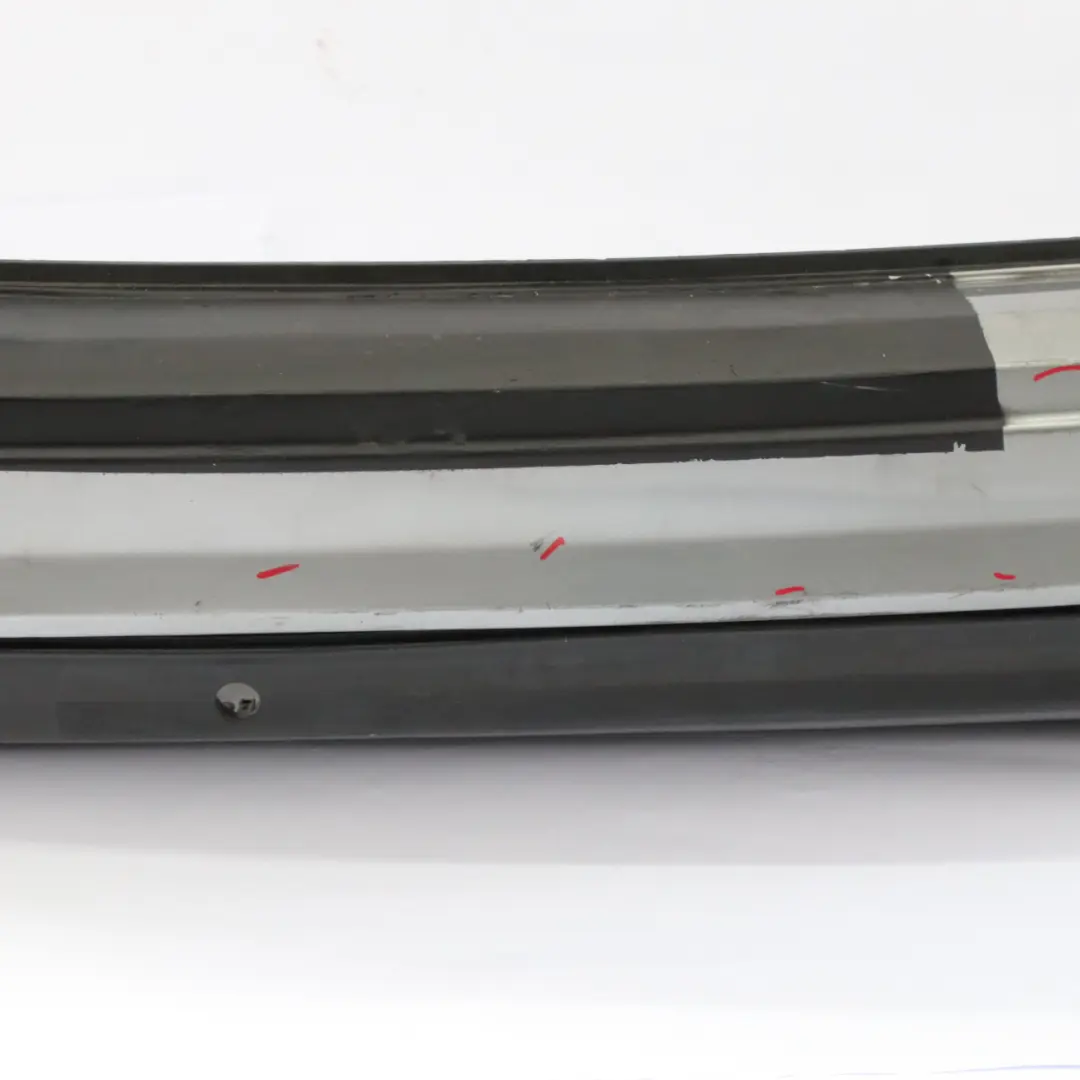 Bumper Trim Panel Cover Palladium Silver Metallic - 792 to Mercedes S204 Rear with Part number A2048853325 Mercedes S204 Rear Bumper Trim Panel Cover Palladium Silver Metallic - 792 - SKU A2048853325-PAL - Part number A2048853325