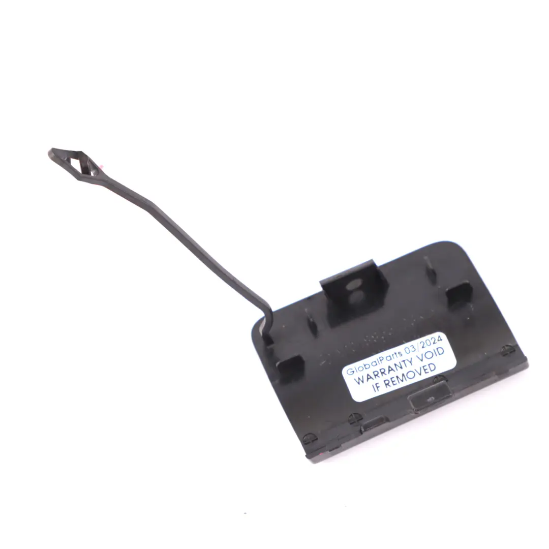Mercedes W204 Capuchon de crochet pour pare-chocs arrière Noir obsidien - 197 - SKU A2048855723-OB - Numéro de pièce A2048855723