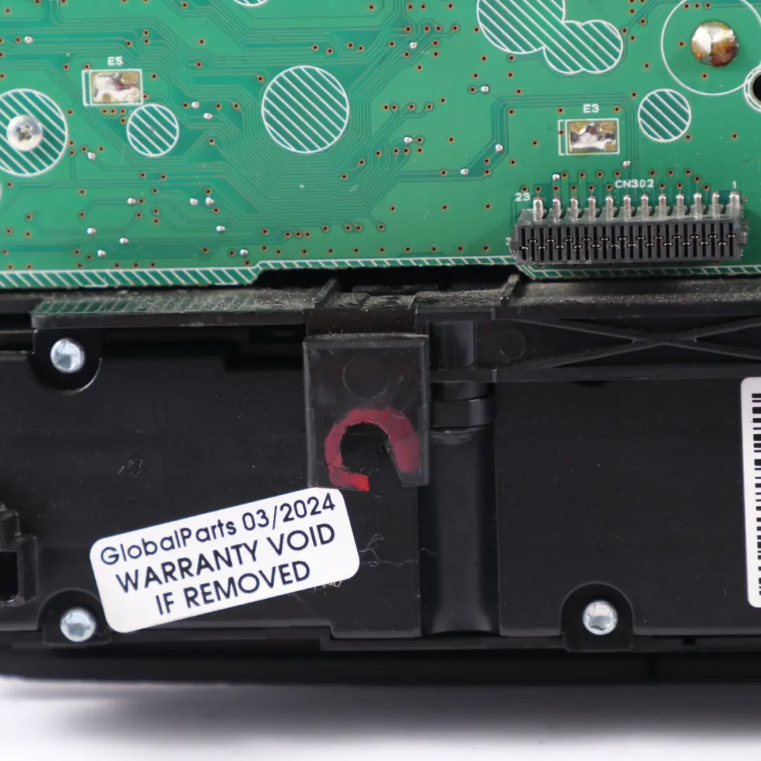  Control Panel Mercedes W204 Dashboard Radio Sat Nav Switch Block - SKU A2049050302 - Part number A2049050302