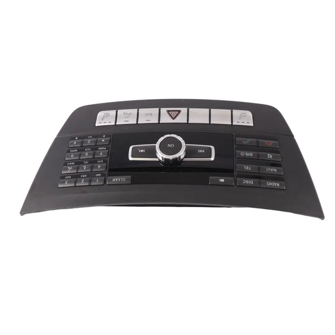 Pannello di controllo Mercedes W204 cruscotto Radio Sat Nav Blocco interruttore - SKU A2049050302 - Numero di parte A2049050302