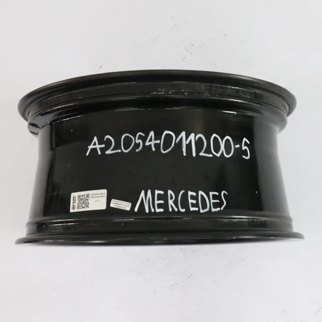 Mercedes W205 Black AMG Felga Aluminiowa 18" 8,5J ET:49 - SKU A2054011200-5 - Numer Części A2054011200