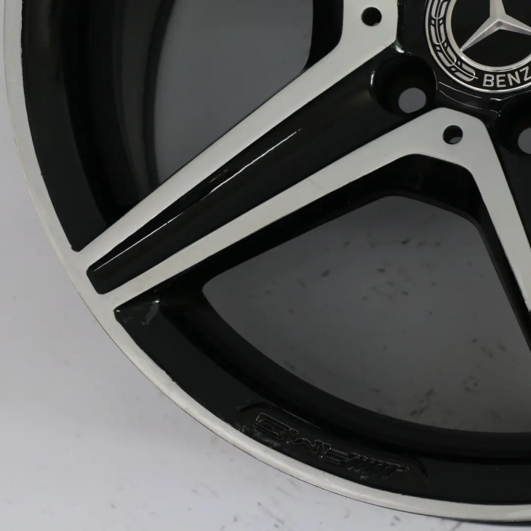 Mercedes W205 Schwarz AMG Leicht metall rad Felge 18" 8,5J ET:49 - SKU A2054011200-5 - Teilenummer A2054011200