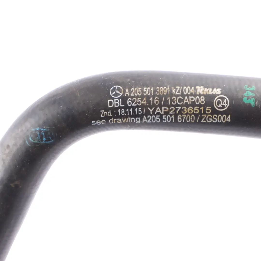 Tuyau De Refroidissement Du Moteur pour Mercedes W205 à propos du numéro de pièce A2055013891 Mercedes W205 Tuyau De Refroidissement Du Moteur - SKU A2055013891 - Numéro de pièce A2055013891
