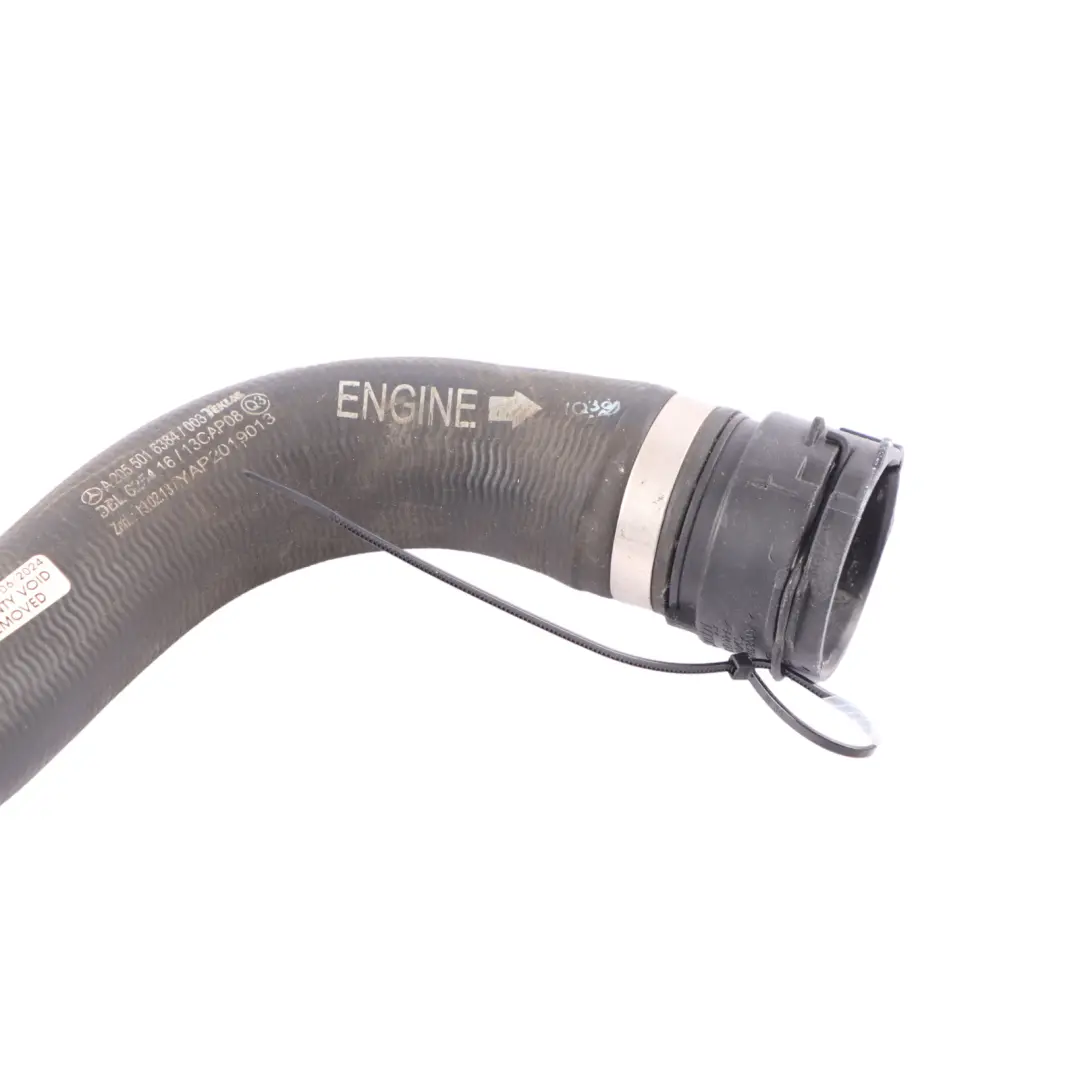 Mercedes W205 Liquide de refroidissement Radiateur Tuyau d'eau - SKU A2055016384 - Numéro de pièce A2055016384