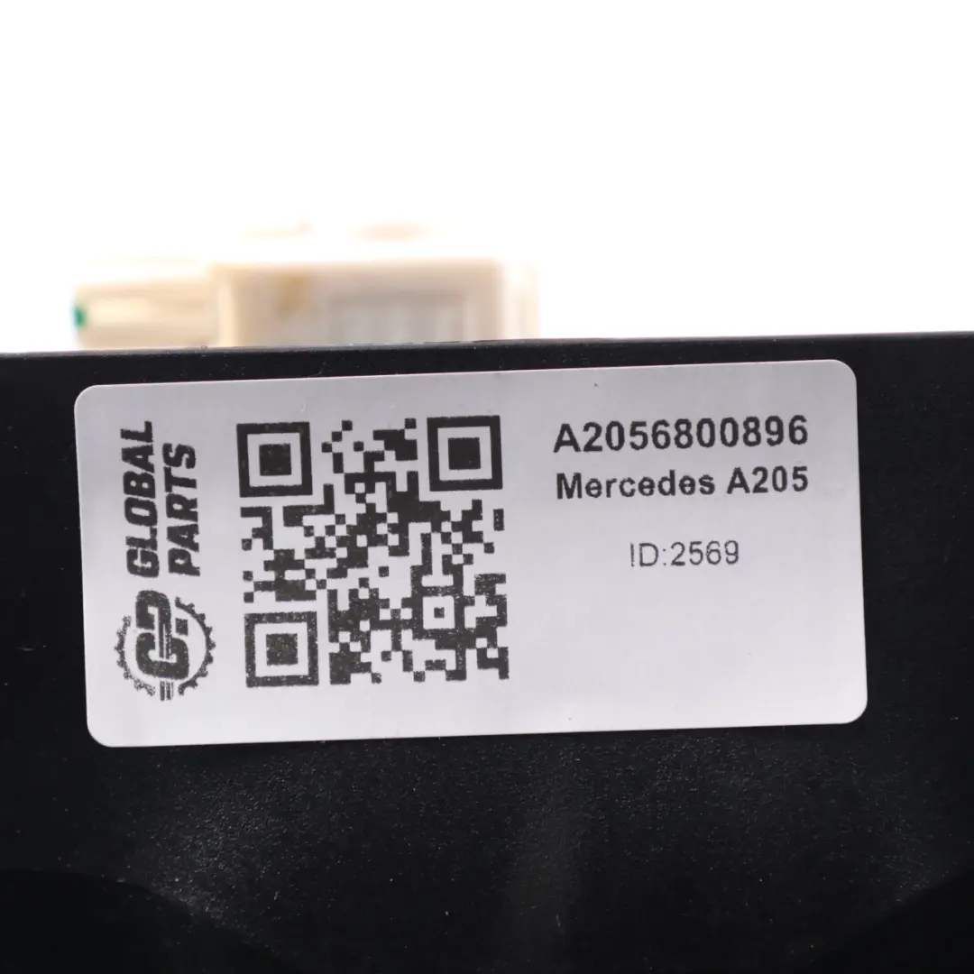 Storage Compartment Mercedes A205 Centre Console Split Slide Trim to with Part number A2056800896 Storage Compartment Mercedes A205 Centre Console Split Slide Trim - SKU A2056800896 - Part number A2056800896