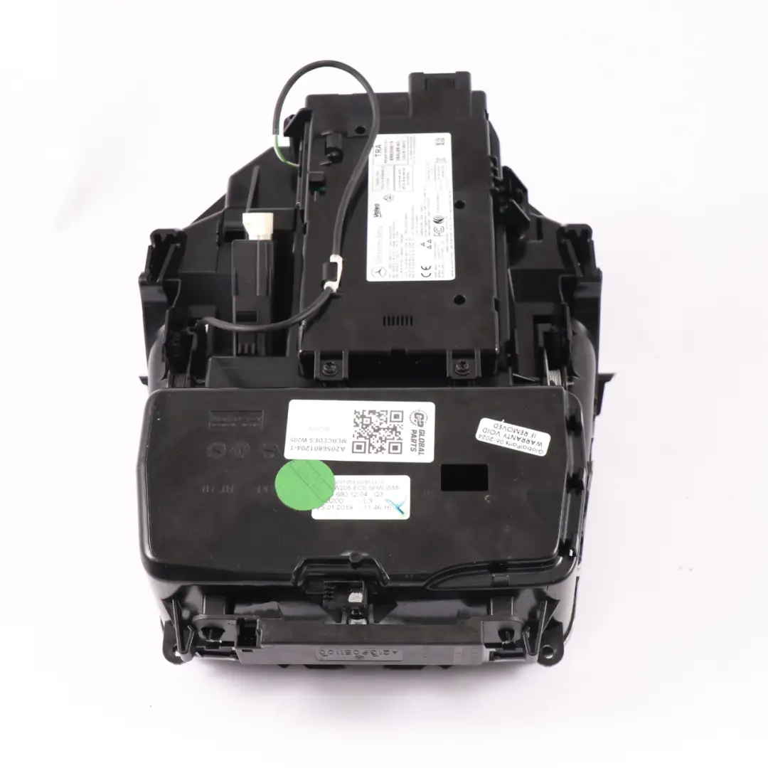 Mercedes W205 Interior Centre Console Storage Tray Panel Black Gloss - SKU A2056801204-1 - Part number A2056801204