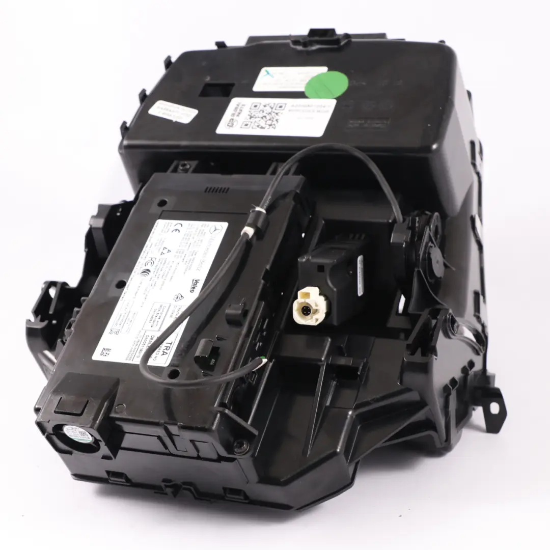 Mercedes W205 Interior Centre Console Storage Tray Panel Black Gloss - SKU A2056801204-1 - Part number A2056801204