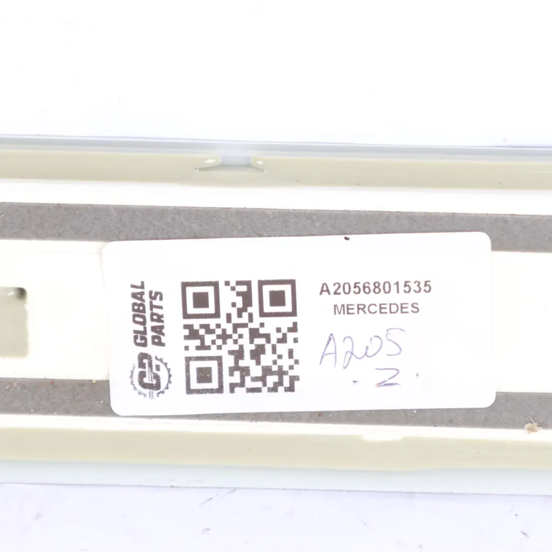Mercedes A205 LED Strip Rear Sill Trim Cover - SKU A2056801535 - Part number A2056801535