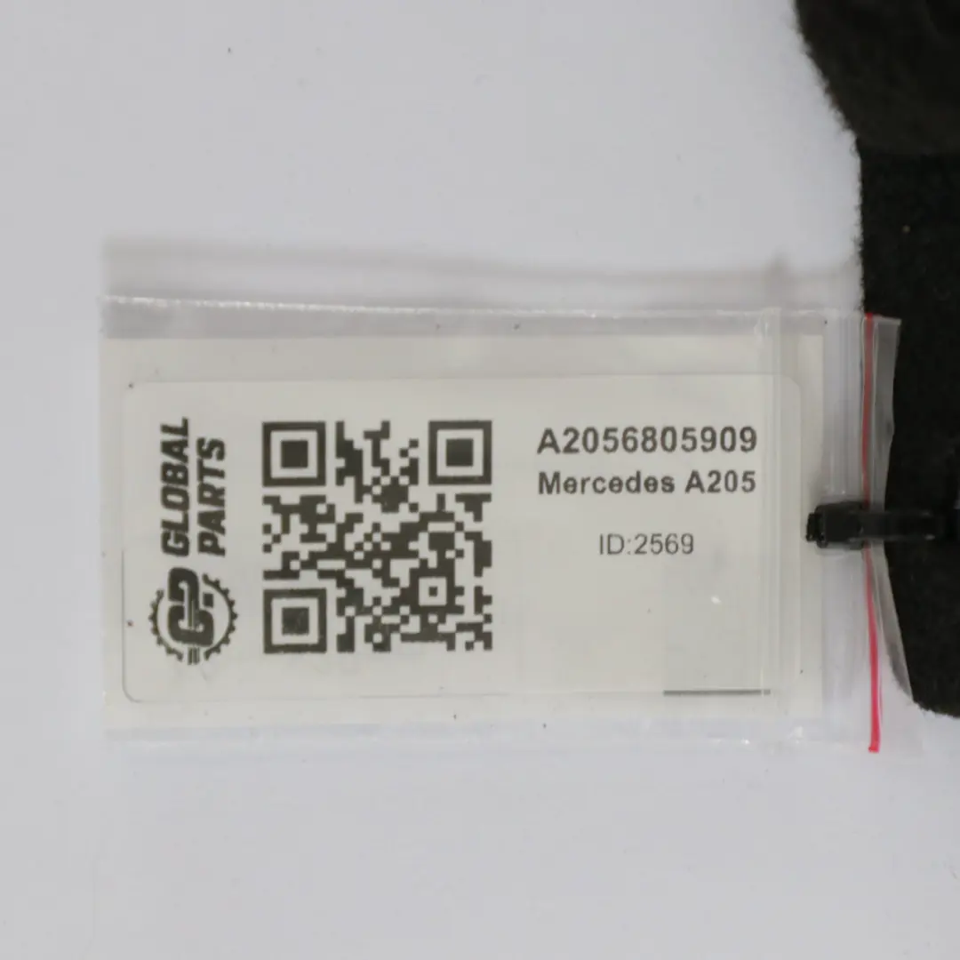 Trunk Mat Mercedes A205 Cabrio Trunk Floor Lining Cover Carpet to with Part number A2056805909 Trunk Mat Mercedes A205 Cabrio Trunk Floor Lining Cover Carpet - SKU A2056805909 - Part number A2056805909