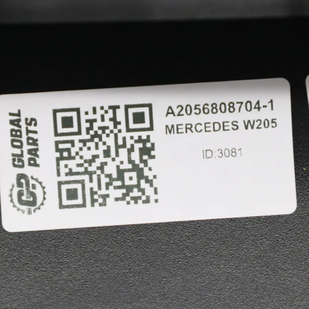 Podłokietnik Konsoli Środkowej Czarny do Mercedes W205 X253 o numerze A2056808704 Mercedes W205 X253 Podłokietnik Konsoli Środkowej Czarny - SKU A2056808704-1 - Numer Części A2056808704