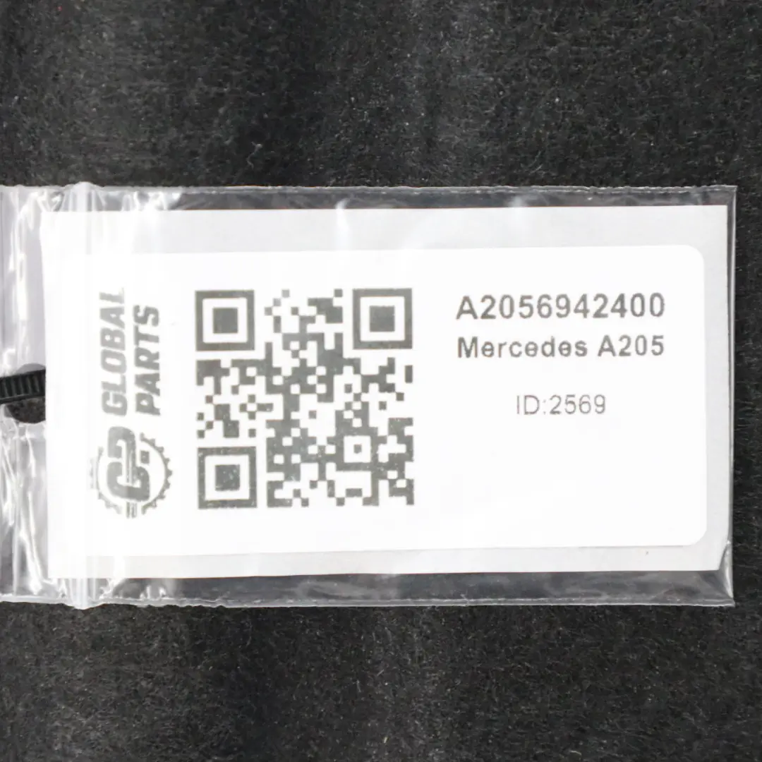Kofferraumboden Ablagefach Einsatz Abdeckung für Mercedes A205 Cabrio mit Teilenummer A2056942400 Mercedes A205 Cabrio Kofferraumboden Ablagefach Einsatz Abdeckung - SKU A2056942400 - Teilenummer A2056942400