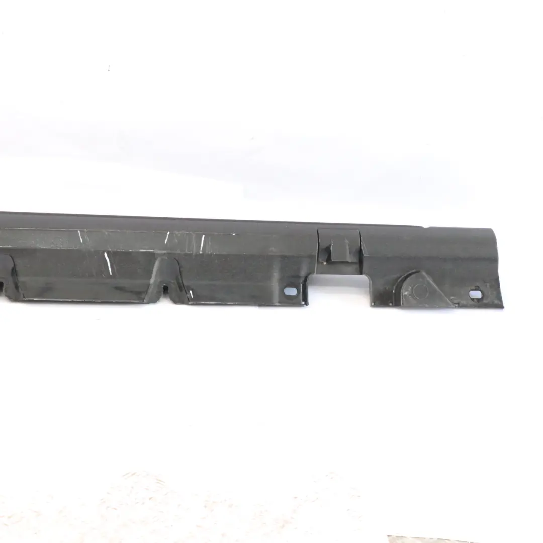 Mercedes A205 Side Skirt Right O/S AMG Sill Cover Obsidian Black Metallic - 197 - SKU A2056980600-OB - Part number A2056980600