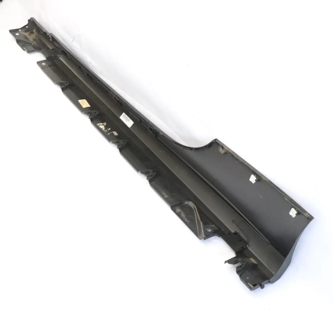 Mercedes A205 Side Skirt Right O/S AMG Sill Cover Obsidian Black Metallic - 197 - SKU A2056980600-OB - Part number A2056980600