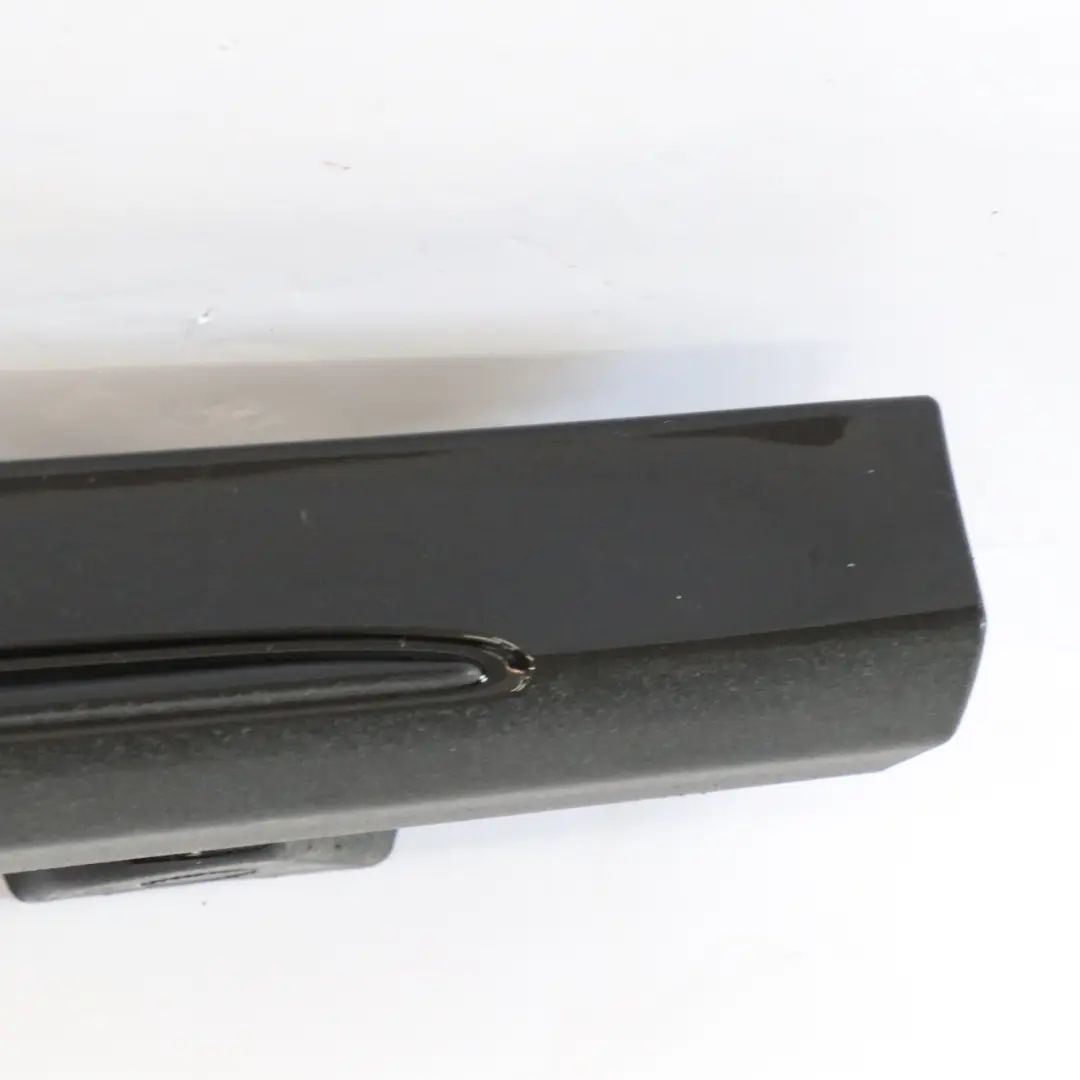 Mercedes A205 Side Skirt Right O/S AMG Sill Cover Obsidian Black Metallic - 197 - SKU A2056980600-OB - Part number A2056980600