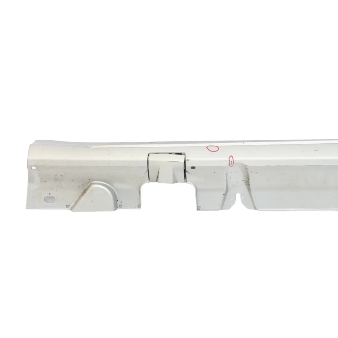 Mercedes W205 Side Skirt Left N/S Door Sill Cover Iridium Silver Metallic - 775 - SKU A2056981354-IRS2 - Part number A2056981354
