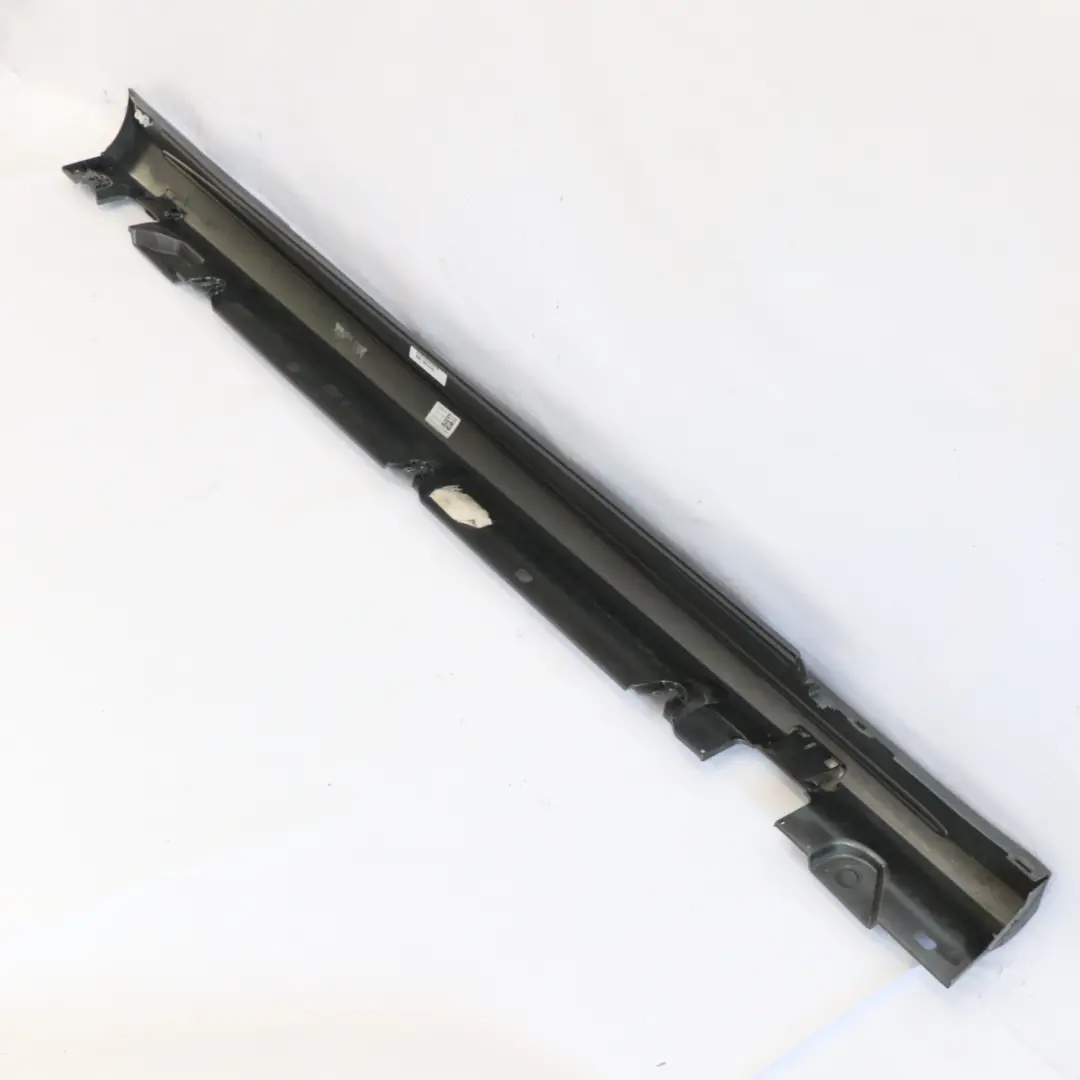 Mercedes W205 Side Skirt Left N/S Door Sill Cover Selenite Grey Metallic - 992 - SKU A2056981354-SEL1 - Part number A2056981354