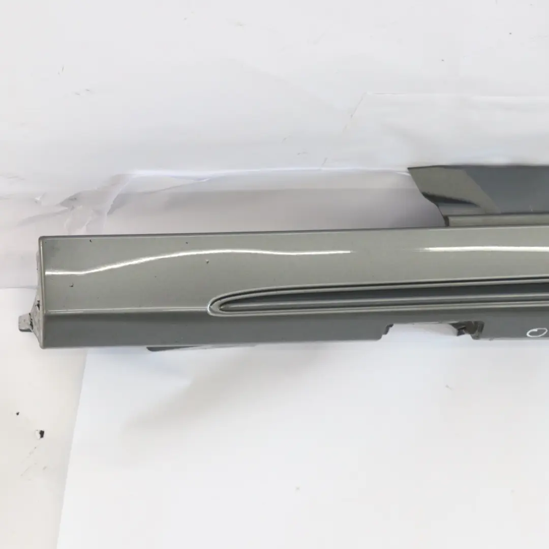 Mercedes W205 Side Skirt Left N/S Door Sill Cover Selenite Grey Metallic - 992 - SKU A2056981354-SEL1 - Part number A2056981354