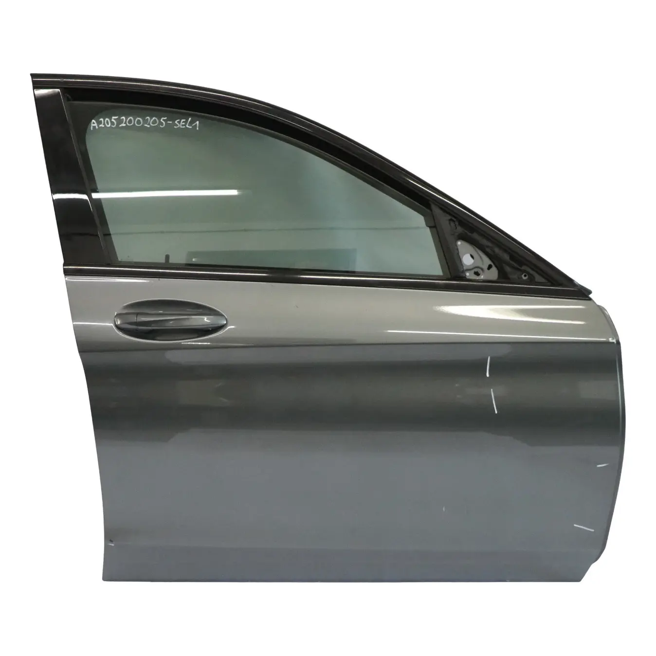 Mercedes W205 Tür vorne rechts Selenitgrau Metallic - 992
